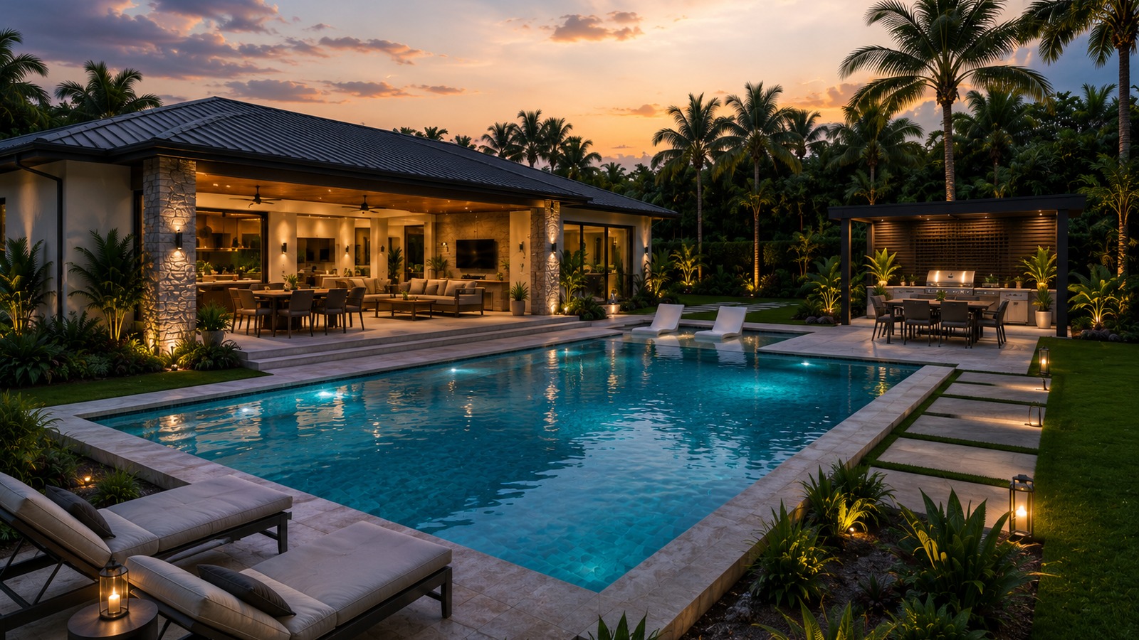 Future Pool & Backyard concept rendering