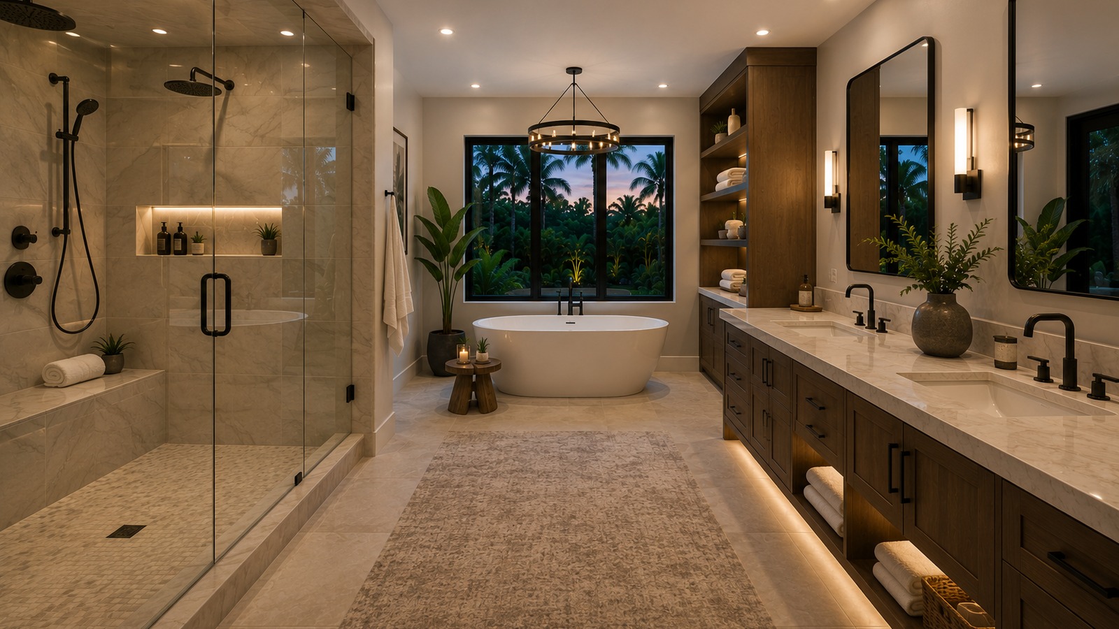Master Bathroom concept rendering