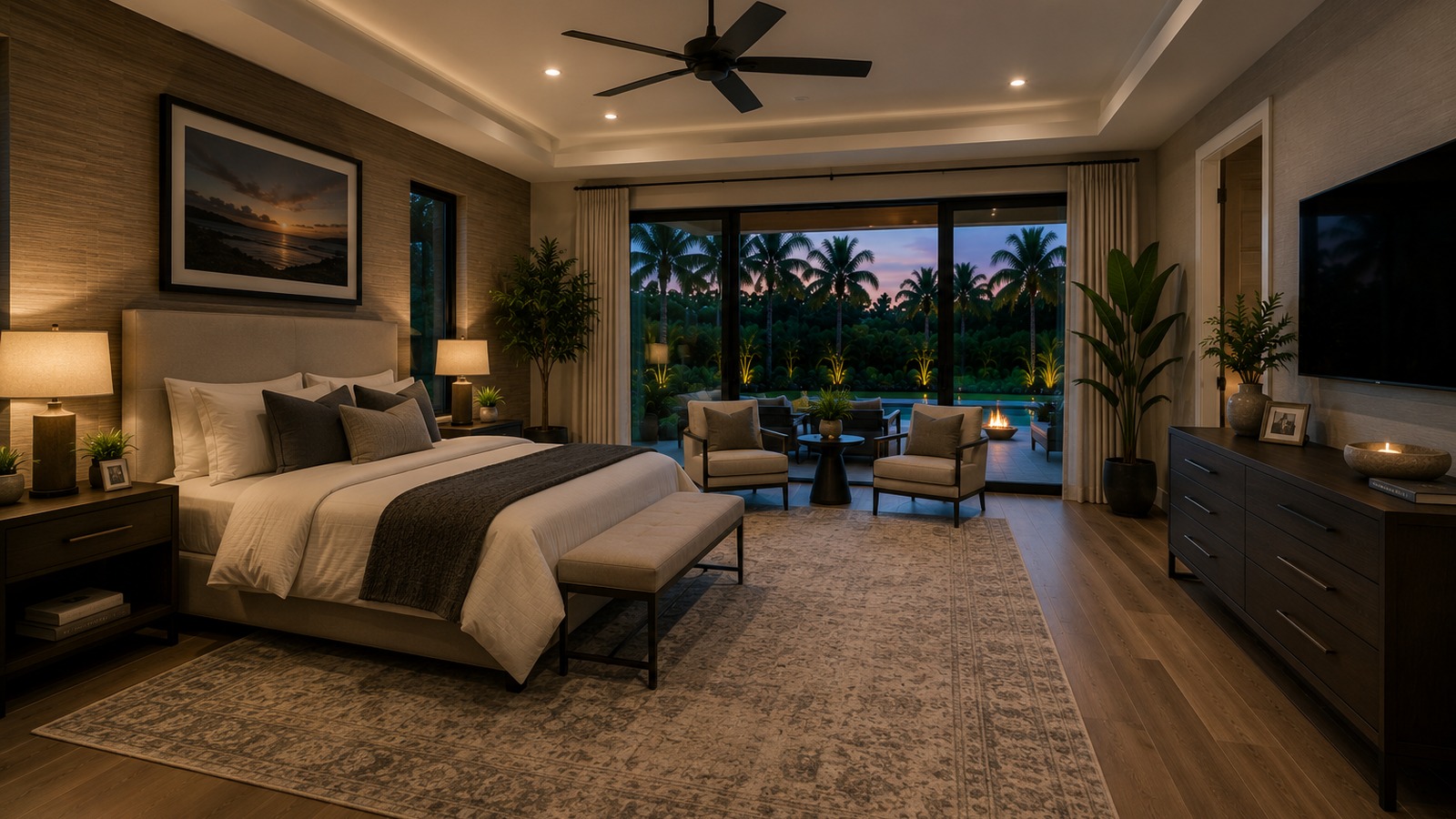 Master Suite concept rendering