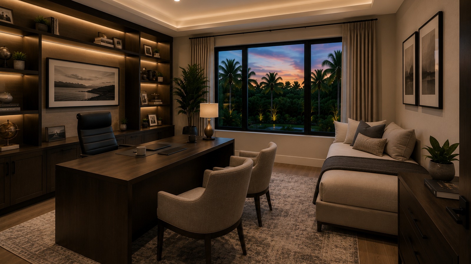 Office / Guest Room concept rendering